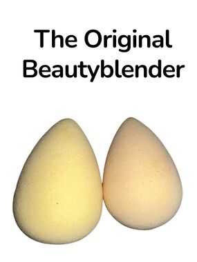 2x The Original Beauty Blender Makeup Sponge SET cream butter yellow sephora